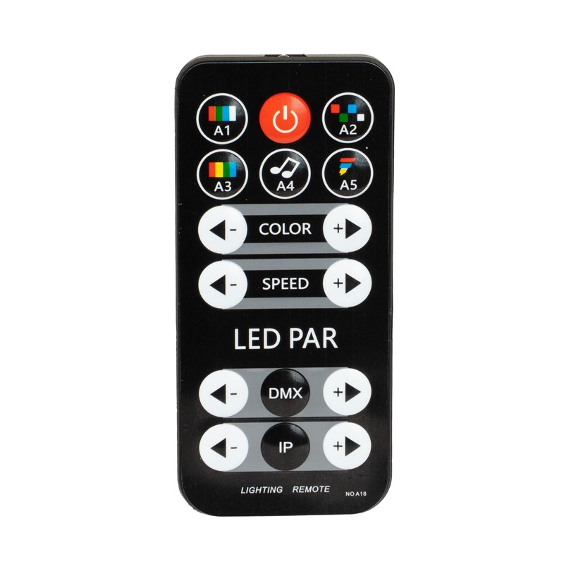 Effet lumineux 2-en-1 - PAR RVB + Astro LED 12W DJ