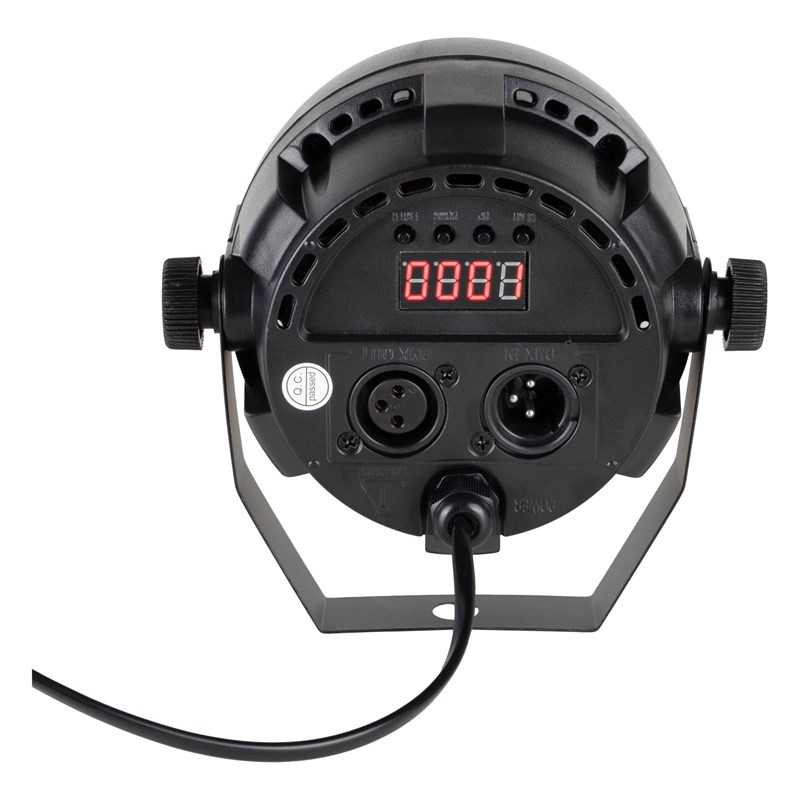 Projecteur PAR LED - 12 x 3W RVB 3-en-1 - Télécommande incluse effet