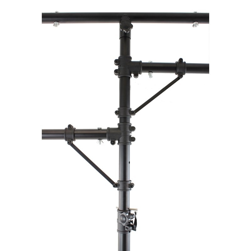 Pied de levage pour éclairages avec barres de fixation réglable