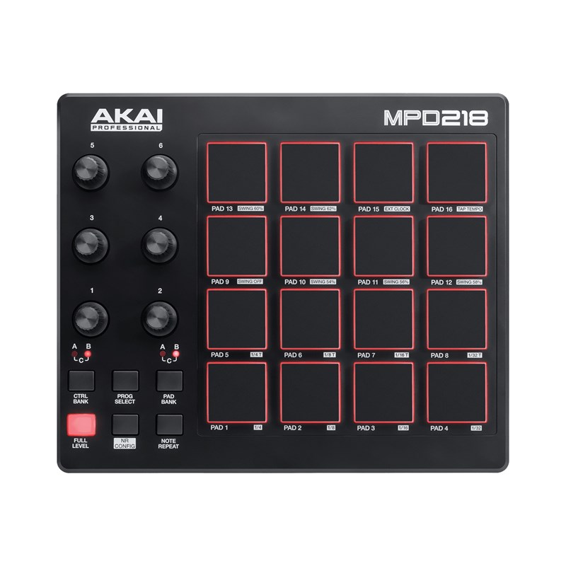 Contrôleur USB Midi - 16 pads 6 potentiomètres - pad - clavier maitre