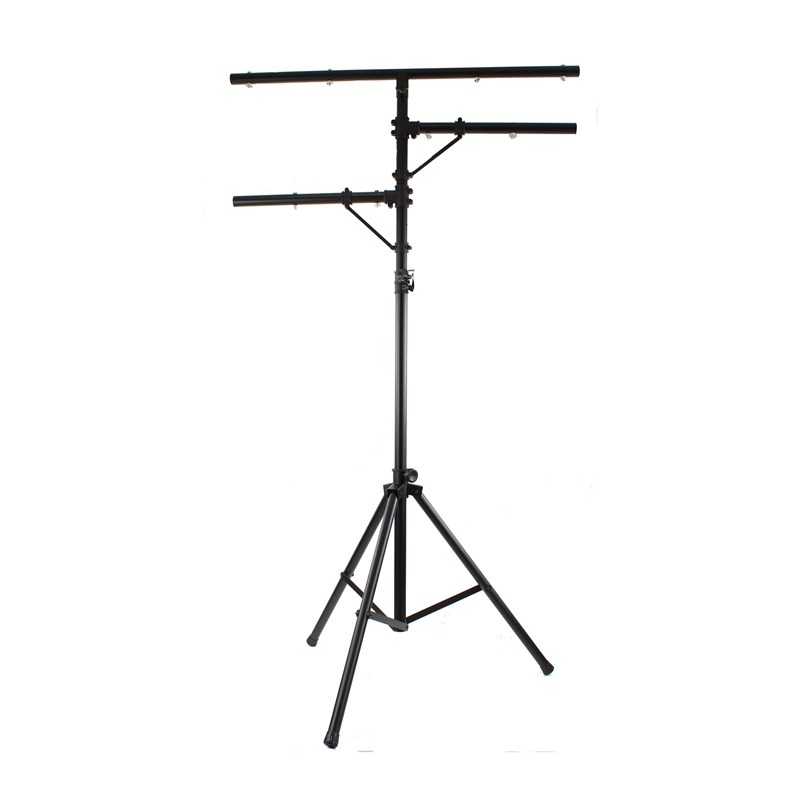 Pied de levage pour éclairages avec barres de fixation pliable