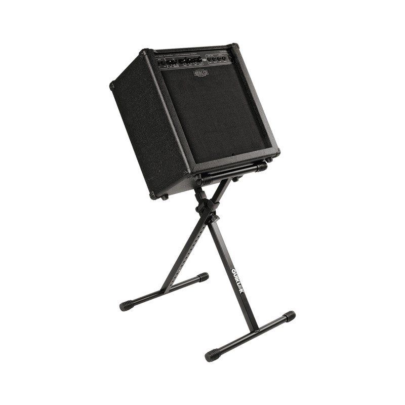 Stand universel pour ampli/enceinte et clavier - Noir professionnel