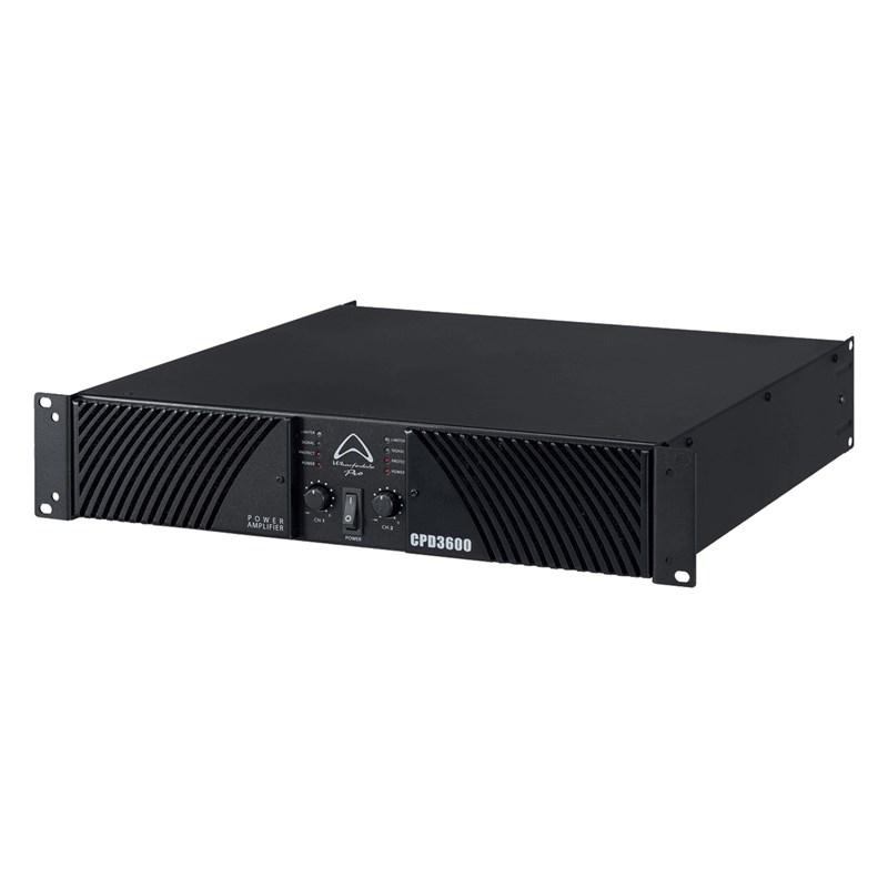 Ampli de puissance professionnel 2 x 870W RMS/8 ohms - angle