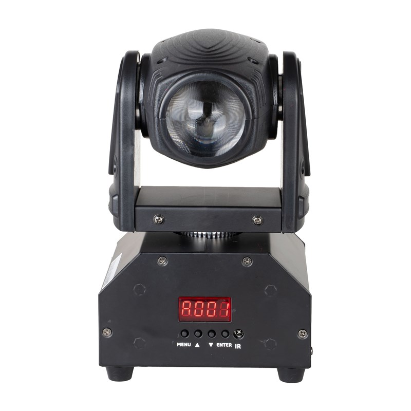 Lyre Beam LED 10W RVBB - DMX & Télécommande