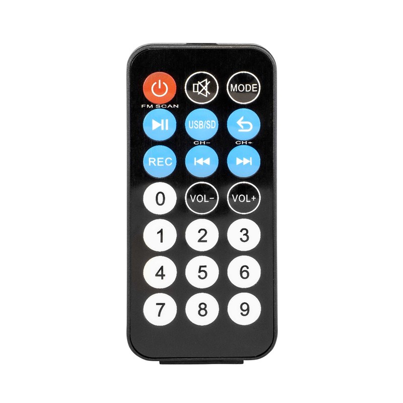 Enceinte active 8"/20cm - 300W télécommande