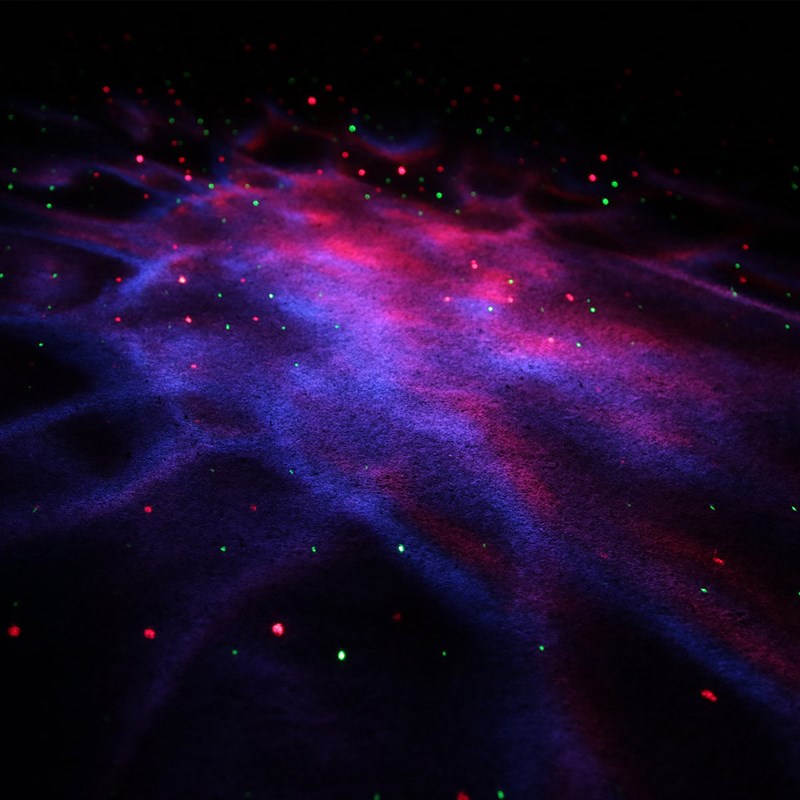 Effet laser multipoint galaxie – LED 5W – DMX & auto - KUB 200 Galaxie ambiance