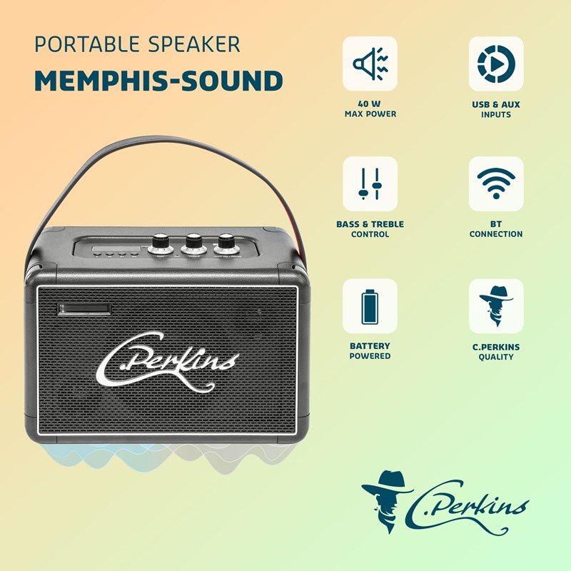 Enceinte BT Autonome 40W avec USB & Batterie Rechargeable bluetooth