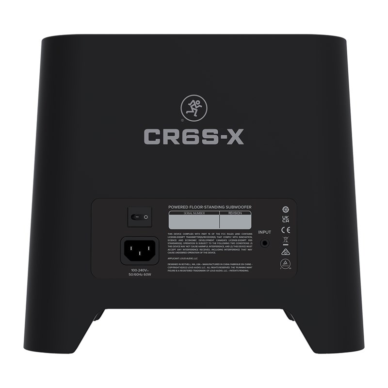 Caisson de basses actif 6,5" - LED RGB design