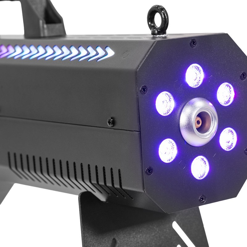 Machine à fumée portable 1500W - LED RGB chauffe