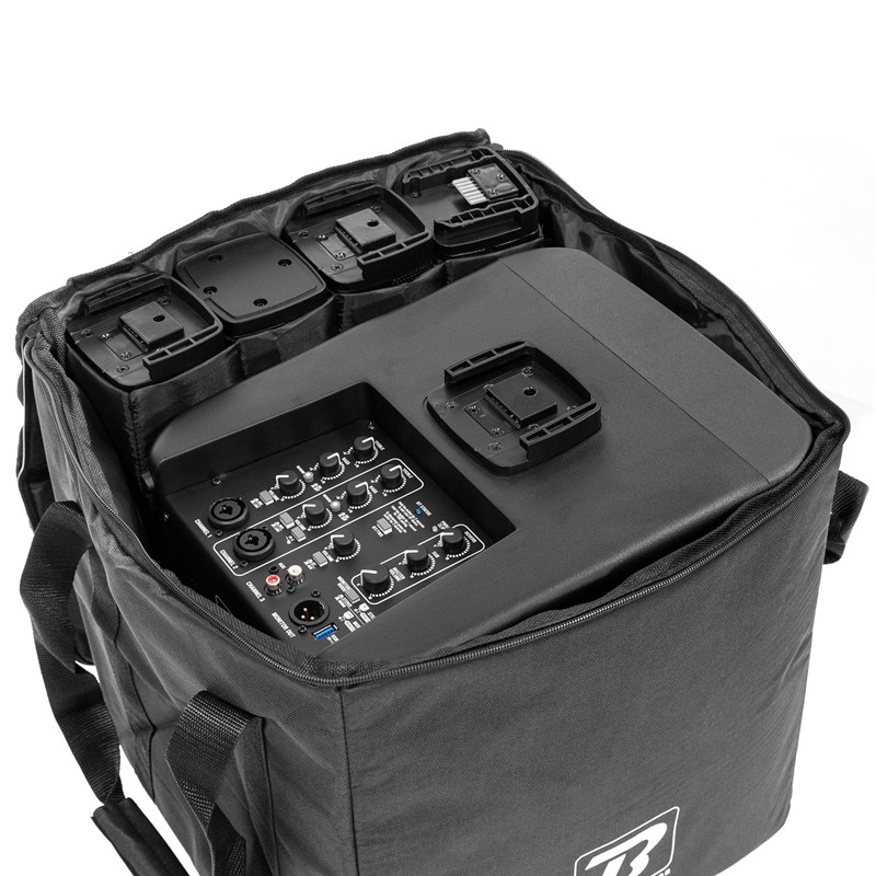 Système colonne noir 400W extérieur